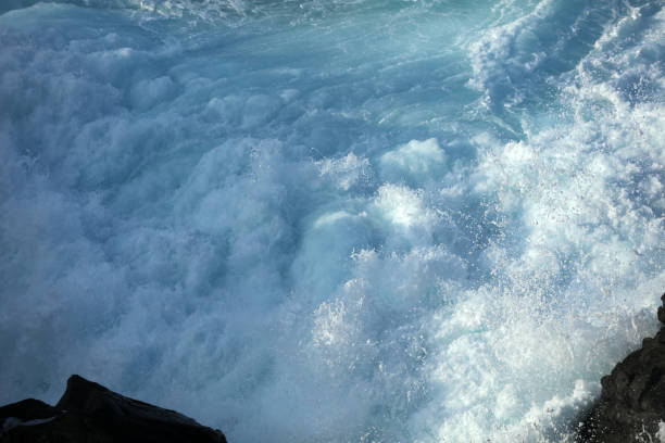 Sea ocean sea water with different watercolors