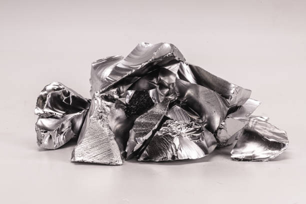 istock Germanium processed ore, used in semiconductor production, rare ore, isolated, copyspace 1426637651