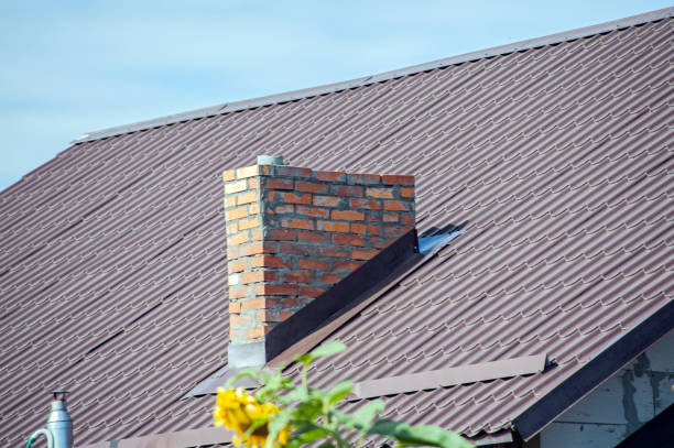 istock Close up chimney on the roof red brick 1426640654