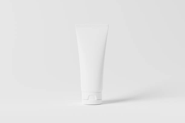 istock Cosmetic Tube Packaging 3D Rendering White Blank Mockup 1426641202