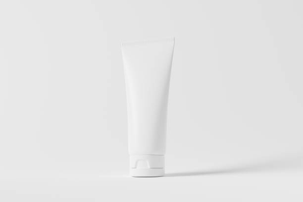 istock Cosmetic Tube Packaging 3D Rendering White Blank Mockup 1426641243