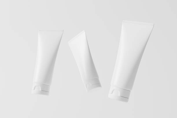istock Cosmetic Tube Packaging 3D Rendering White Blank Mockup 1426641269