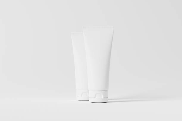 istock Cosmetic Tube Packaging 3D Rendering White Blank Mockup 1426641272