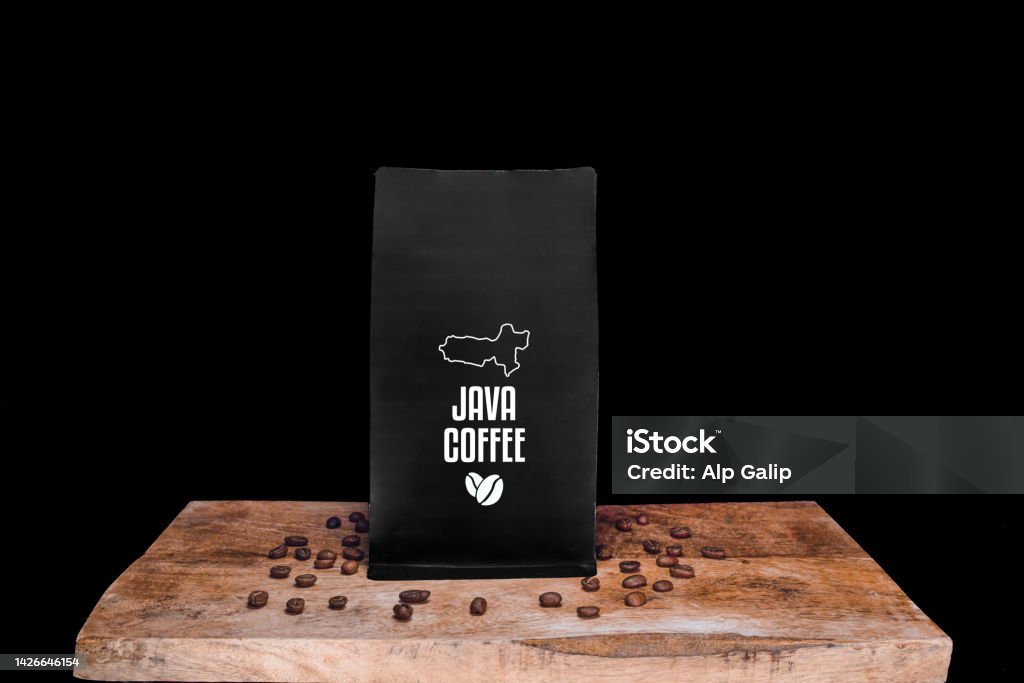 Java Coffee Beans Packaging Java Coffee Beans Package Stock Photo - Download Image Now - Packaging ...