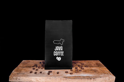 Java Coffee Packaging Design Java Coffee Beans Package Stock Photo - Download Image Now - Packaging ...