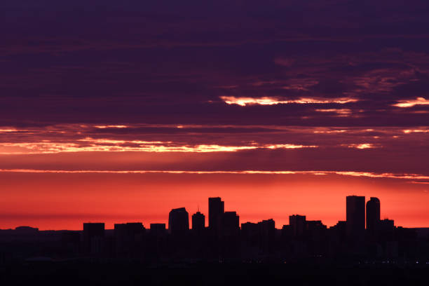 istock Denver, CO skyline at sunrise 1426664909