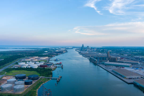 istock The Port City at sunset 1426666904