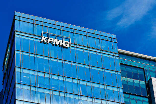 KPMG Building, Tysons Corner, Virginia (USA) stock photo