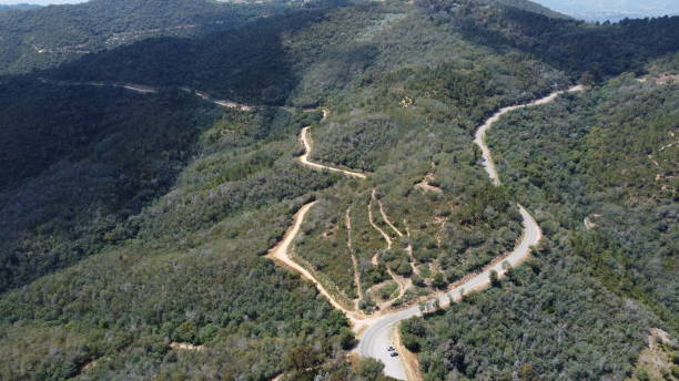 istock A drone photo of a walking trail from above 1426676582