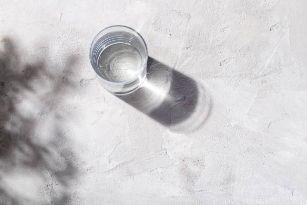 istock glass with water on the concrete 1426678119