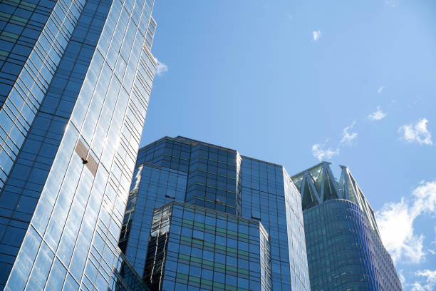 istock low angle view of modern office buildings 1426682294
