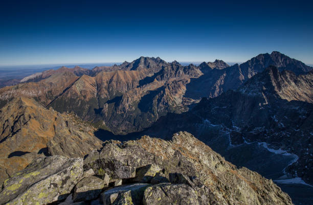High peaks of Slovakian Tatra Mountains