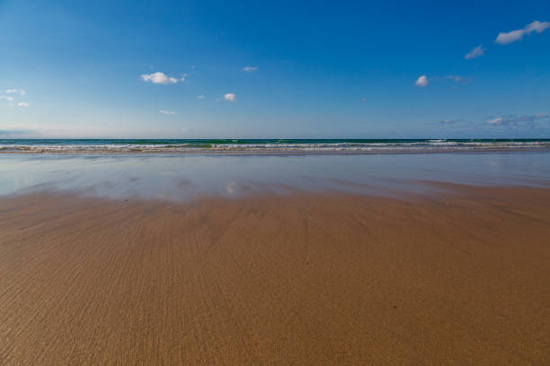 istock Perranporth beach in Cornwall on a sunny day 1426699508