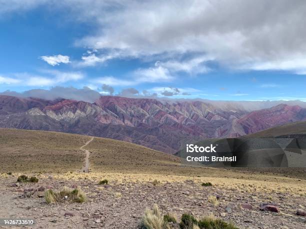 Hornocal In Jujuy Province In Argentina Stock Photo - Download Image Now - Adventure, Altiplano, Ancient