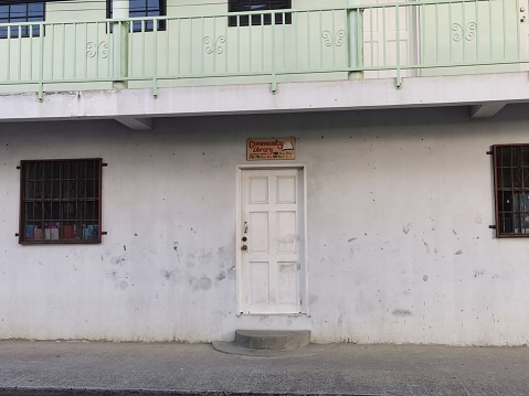 Carriacou, Grenada- August 18, 2022- Community Library on Main Street in Hillsborough.