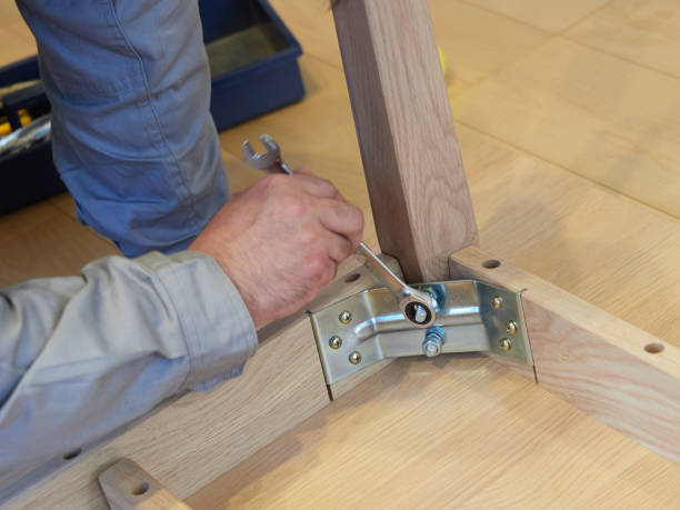 istock Asian man assembling furniture 1426758993