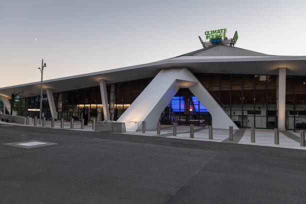 climate pledge arena - keyarena imagens e fotografias de stock