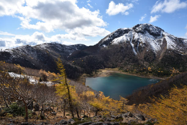 istock Nikko, Mountain climbing in winter season 1426762438