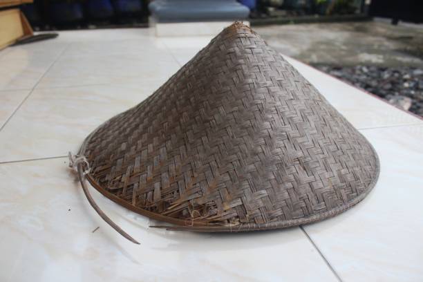 istock woven hat made of bamboo 1426769240