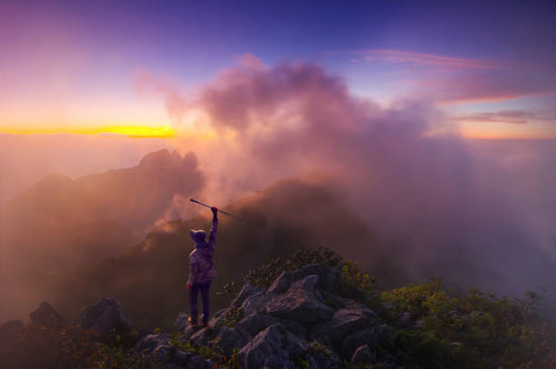 doi luang chiang dao - thailand asia famous place stone stock-fotos und bilder