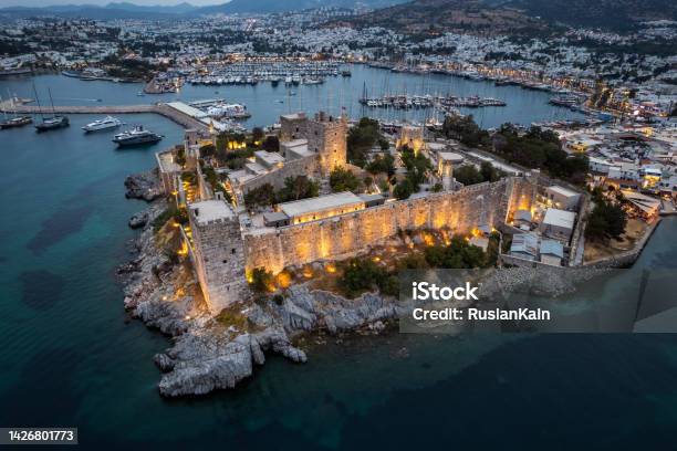 Main Tourist Attractions Of Turkey Stock Photo - Download Image Now - Bodrum, Blue, Tourism