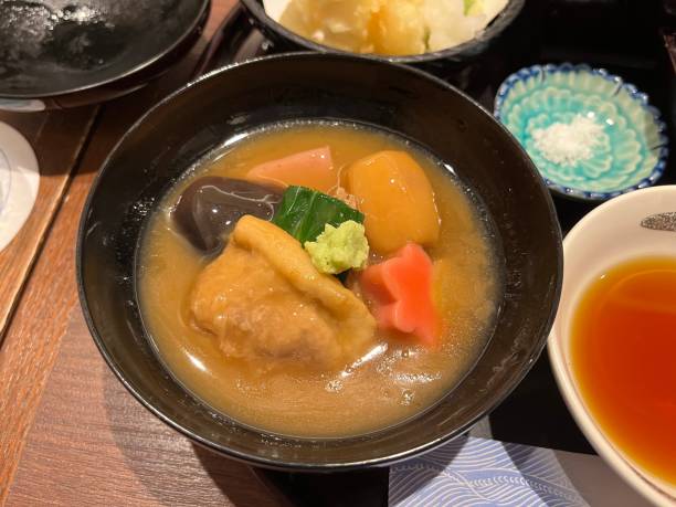 Jibuni which is Kanazawa's traditional dish stock photo
