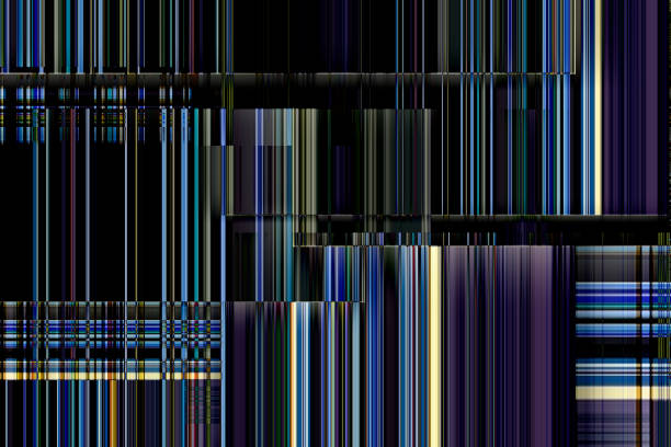 violet and black glossy stripes abstract. geometric background for design, web themes. 3d effect.
