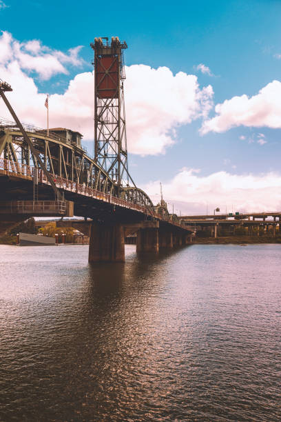 istock Steel Bridge Portland side view 1426831768