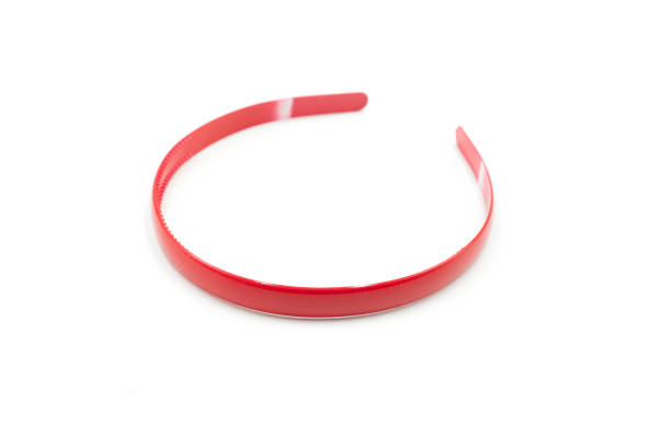 istock Red hair band  isolated on white background 1426840740