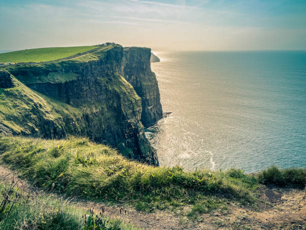 istock Cliffs of Moher on the coast of Ireland 1426850302
