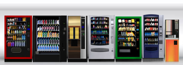 máquinas expendedoras - vending machine fotos fotografías e imágenes de stock