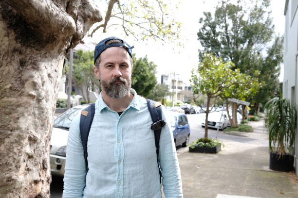 istock A man out for a walk in a street 1426861352