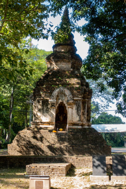 istock Buddha Relics and statue at Wat Phra That Bung Puan 1426865077