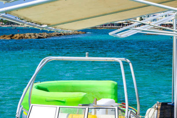 A watersports venue offering various rides to locals and tourists from all around.