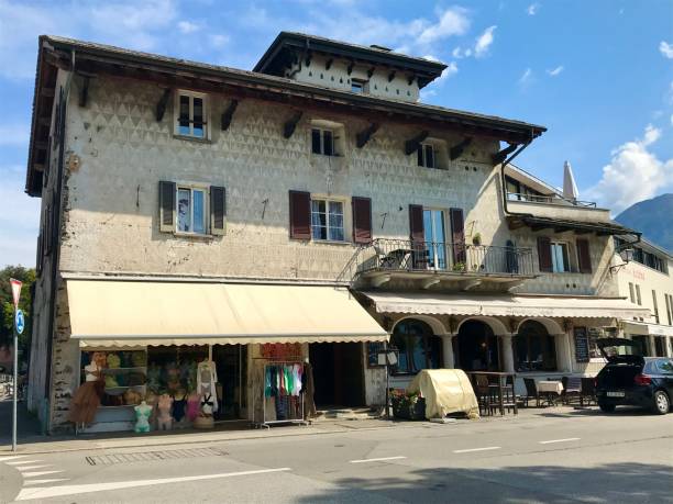 szwajcaria - kanton ticino - ascona - cieszyn zdjęcia i obrazy z banku zdjęć