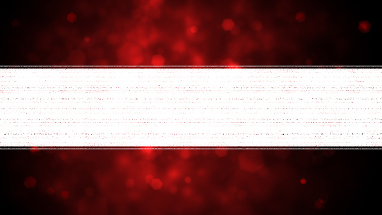 Blank empty horizontal creative glittering shiny dark maroon red coloured backgrounds. Glamorous and sparkling romantic backdrop suitable to use celebrations wallpaper, poster and banner backdrops, gift wrapping paper sheets, Xmas or Deepawali greeting cards templates related to parties, birthdays, Christmas, New Year Day. There is one stripe or band for text as in lower third.