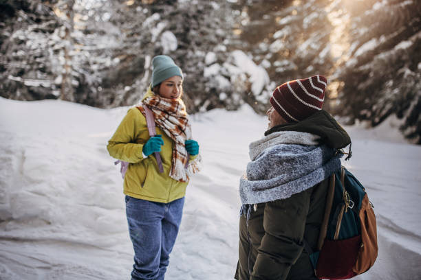 istock Father and daughter hikers 1426896933