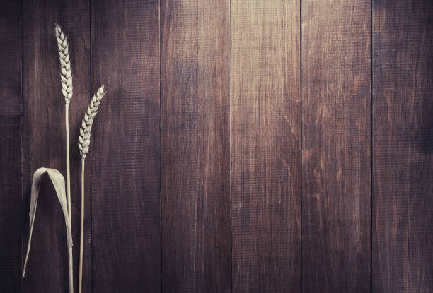 istock ears of wheat on wood 1426926680
