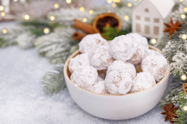 istock Traditional Christmas cookies with almonds 1426935065