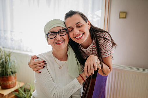 Mother and daughter are fighting cancer