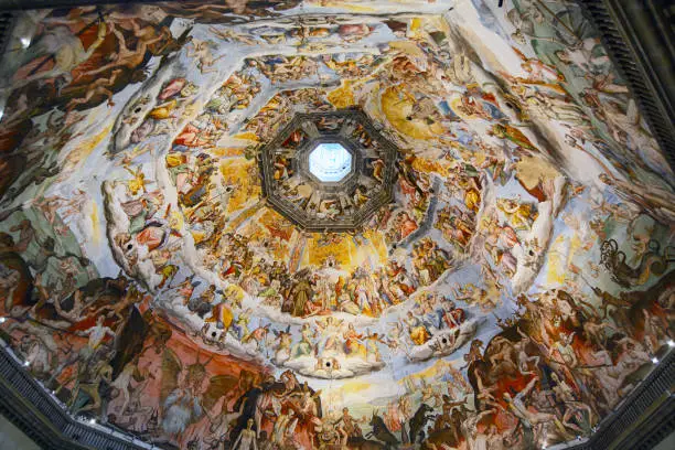 The Brunelleschi Cupola of Duomo (Santa Maria del Fiore), Florence, Tuscany, Italy