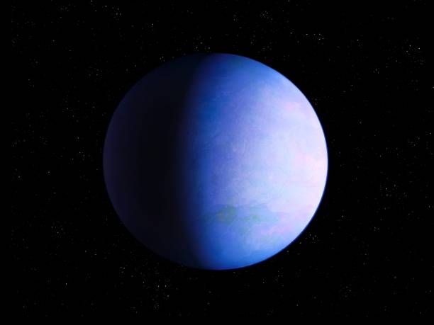 istock Twin Earth, realistic Super-earth, blue planet. 1426945452
