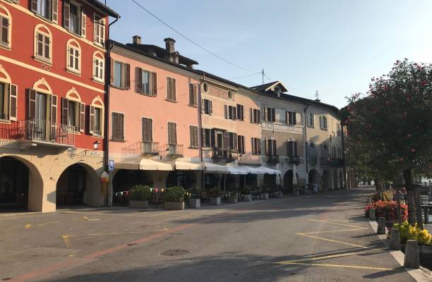 istock Swiss - canton Ticino - Morcote village 1426982267
