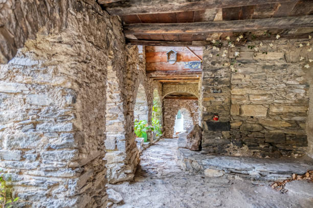 istock Realdo, Imperia: old city alley. Color image 1426995089