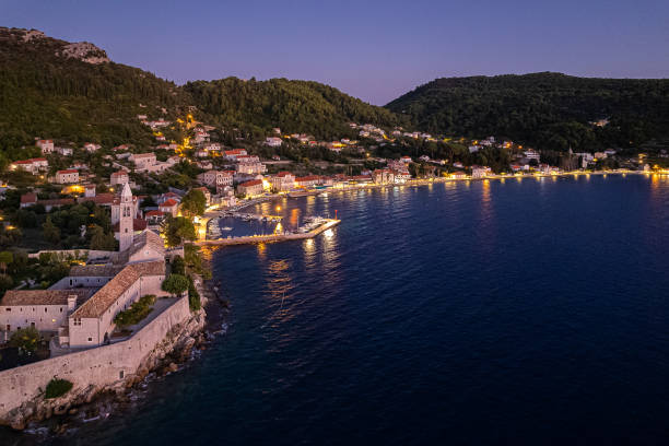 istock Sunset on Lopud island, Elafiti archipel, Croatia 1427009355
