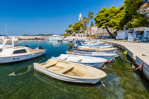 Lopud island is part of the Elafiti islands situated near Dubrovnik, Croatia