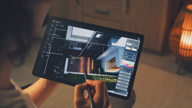 istock 3D designer working on house exterior 1427012432