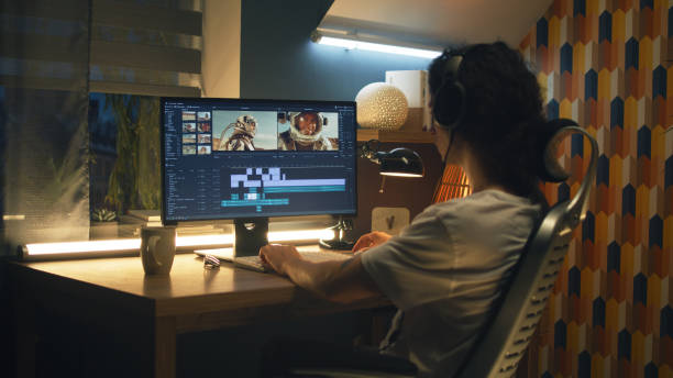 istock Guy editing video on pc for space blog 1427017125