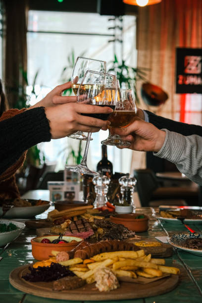 istock Have meal  with friends 1427028441