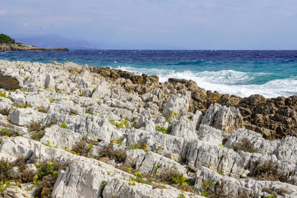 White Rocks at Cap d'Antibes. French Riviera